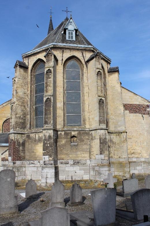 kooreinde oostzijde Sint- Albertuskerk