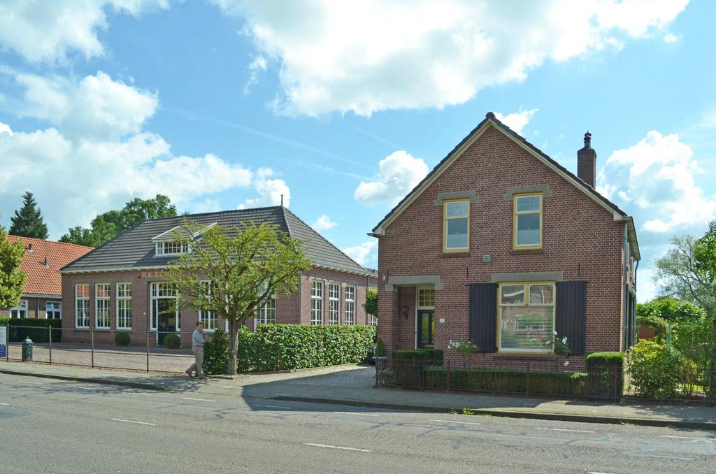 school en de bijbehorende