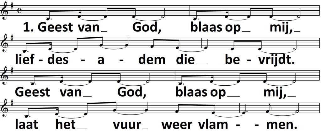 2e Schriftlezing; Marcus 1: 12 15 Meteen daarna dreef de Geest hem de woestijn in.