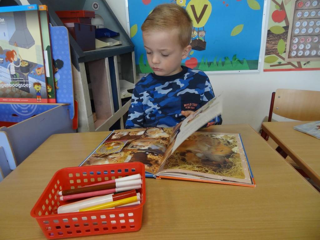 Leesplezier! Elke dinsdagochtend voor schooltijd is er gelegenheid om boekjes te ruilen. Van harte welkom! Heerlijk met een boekje in een hoekje!