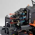 G23-II/G26-II Serie TECHNISCHE GEGEVENS MOTOR Dieselmotor met E-TVCS technologie van Kubota Mechanische