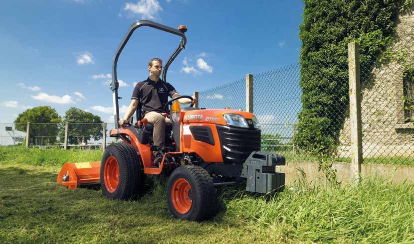 B1 Serie 4 WD, compact en ergonomisch, deze tractoren zijn echte krachtpatsers!