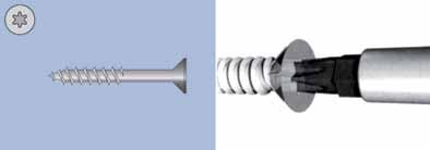 Schroeven en moeren Schroeven en moeren Schroeven en moeren Schroeven TX-schroeven - door de speciale kopboring van TX-schroeven zet een bit of schroevendraaier zich steviger vast wat het