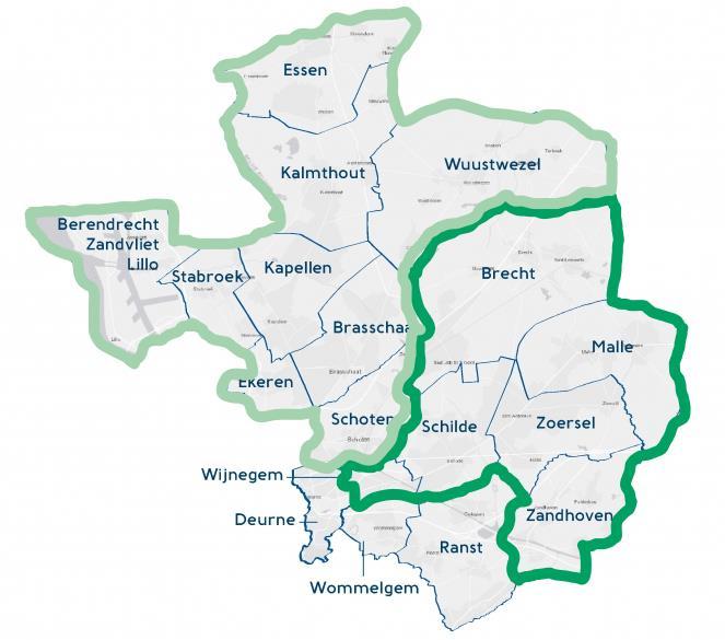 Voorkempen, Noorderkempen en Antwerpen-Noord