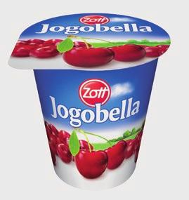 1+1 Fruityoghurt Jogobella Zott promoprijs: 1,53 /kg 0, 92 0,46 ** /2 x