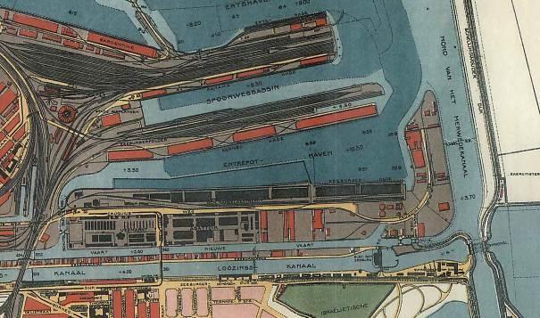 2 Historisch stedenbouwkundige analyse Op de plankaart van J.G. van Niftrik uit 1867 (Kaarten van Amsterdam, p 31) zijn de stadsrietlanden nog een natuurgebied. In 1875, op de kaart van J.