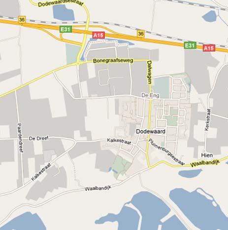 2 Effectbeschrijving verkeer In de gemeentelijke Wegenvisie is opgenomen dat de een ontsluitende functie heeft voor het verkeer vanaf de A5 met als bestemming het buitengebied van Dodewaard.
