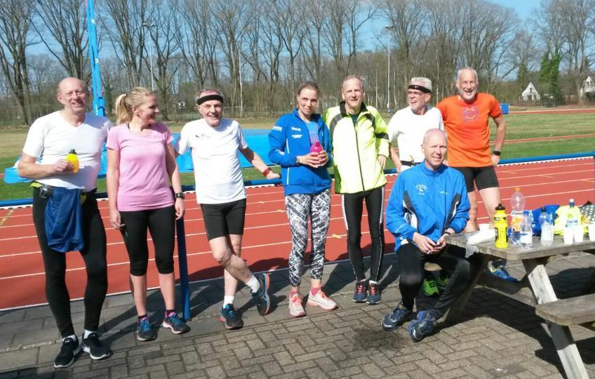 Van de 20 deelnemers zijn er in januari 2 af moeten haken vanwege (overbelasting)blessures, de rest heeft het programma goed kunnen volgen.