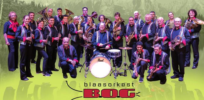 11 en 12 juni in het Limburgse Haelen ter gelegenheid van het jubileum van Blaasorkest B.O.G.