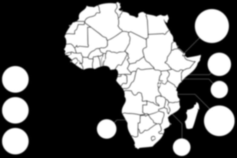 LEONE IVOOR KUST MALI BURJINA FASO GHANA TOGO BENIN NIGERIA NIGERIA KAMEROON CHAD CENTRAL AFRICA REPUBLIEK SUDAN ERITREA ETHIOPIË SOMALIË KENIA KENIA Bodemanalyseproject CAMBODJA