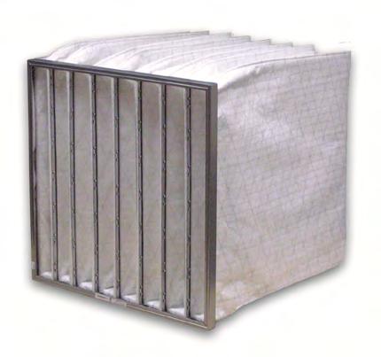 54 IFS 85 EX Synthetische zakkenfilters voor toepassing in een explosiegevaarlijke omgeving, filterklasse ISO epm2,5-70% Fijnfiltratie van lucht in een brandbare atmosfeer, zijnde een mix van lucht