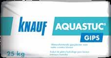 Gemakkelijk Knauf AquaStuc is een basis- en afwerkpleister en is ideaal voor wanden in vochtige ruimtes die niet of gedeeltelijk betegeld zijn.