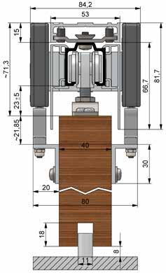 kunnen, biedt het HELM Module Concept 80 en 140 nu een bevestigingprofiel met bevestigings plaatjes.