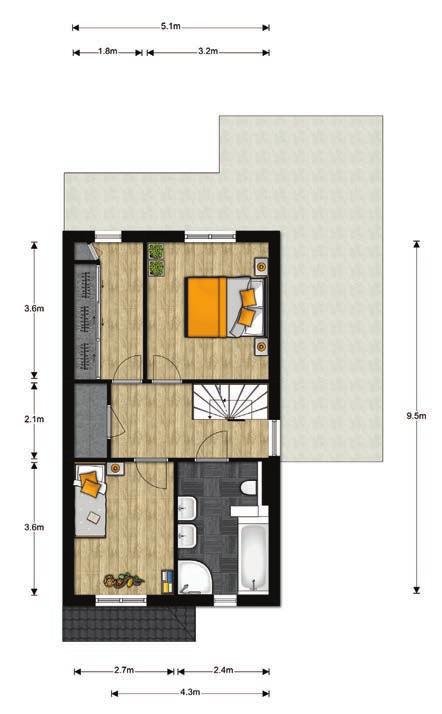 8499 8520 11-11A 1 e VERDIEPING 2 e VERDIEPING Uittreksel Kadastrale Kaart Uw referentie: De