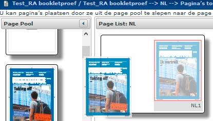 De oude (foute) pagina s worden hierdoor uit de pagelist genomen en teruggeplaatst in de Page Pool. De aanpassingen hierna bewaren.