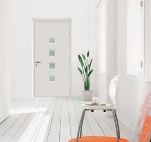 Verhoog de veiligheid van uw voordeur met eenvoudige aanvullende opties. greep Meru met jatobahout Model Lenwe 2 Inclusief. in de deurvleugel geplaatst deurblad.