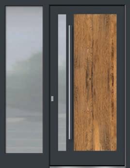 Inclusief. aan buitenzijde vleugelafdekkend deurblad. driedubbel warmte-isolatieglas tot Ug 0,7 W/m²K. veelvuldige glasvarianten.