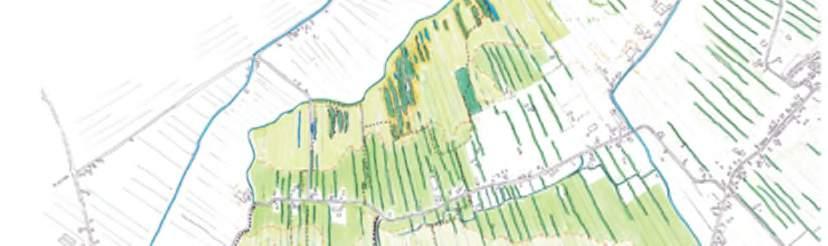 Figuur 2-6 Basisschets Alternatief 1: successie naar broekbossen in Polder de Kaleweg Het alternatief beperkt zich tot het deelgebied Polder de Kaleweg.