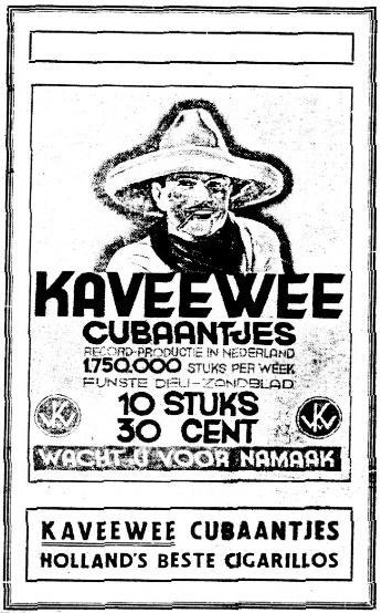 KAVEEWEE Sigarenfabriek Karel van Wely Badhuisstraat 18 Luc van Hoek Vanaf