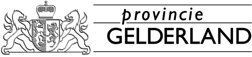 PROVINCIAAL BLAD Officiële uitgave van de provincie Gelderland Nr.