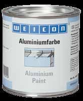 Aluminium pigmenten vormen bij contact met vocht een dichte, bijna ondoordringbare oxidelaag op het oppervlak.