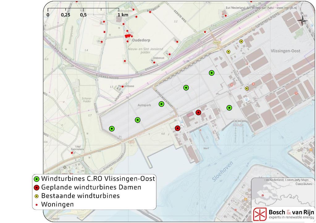 Windpark C.RO Akoestisch onderzoek t.b.v. m.e.r.-beoordeling, wijzigingsplan en omgevingsvergunning 1.