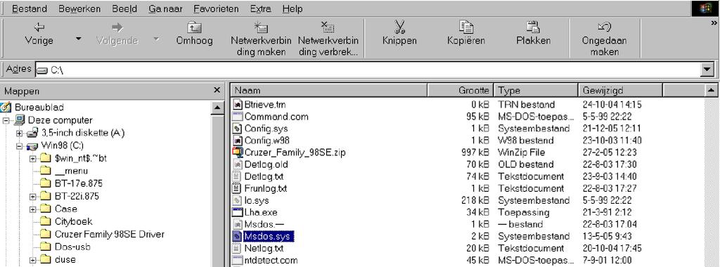 Hierna is het EMS geheugen ook toegewezen (PC opnieuw opstarten) 2 Instellen van EMS geheugen op een DOS start diskette Als u tot nu toe SOFTLOK opstart met behulp van een startdiskette dan moet u op