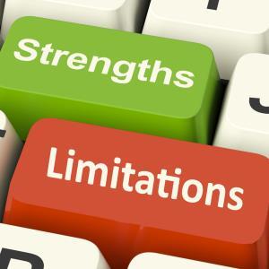 Limitations / beperkingen: Discussie: Niet alleen ingaan op limitations Ga ook in op de sterke kanten van de studie Verkoop je eigen werk