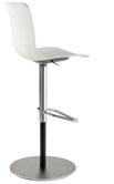 HAL Barstool HAL Ply Barstool 440 17½ 350 13¾ 1020-1115 40¼ -44 440 17½ 655-750 25¾ -29½ 450 17¾ 1015-1110 40-43¾ 340 13¼ 665-760 26¼ -30 450 17¾ Zitschaal: door en door gekleurd polypropyleen,