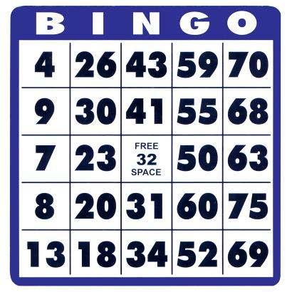 8 bingo We deden Frans. We moesten onze cijfers leren in het Frans. Dus we speelden bingo. Tom zei een nummer en als je hem had, dan mag je hem aankruisen. Als je 5 op een rij had, dan moest je Bingo!