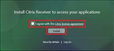 Figuur 4: Citrix license agreement. 3.