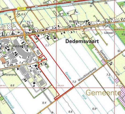 1 Inleiding 1.1 Aanleiding De gemeente Hardenberg is voornemens om het bestaande bedrijventerrein Rollepaal in Dedemsvaart aan de oostzijde gefaseerd uit te breiden.