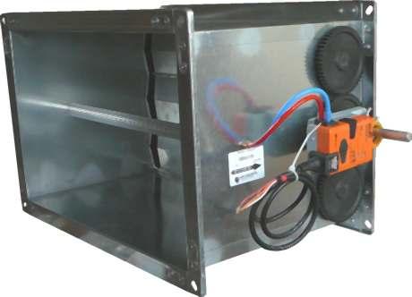 Enkel en dubbelwandige constructie Toepassing Toepassing VAV units worden toegepast in airconditionings- en ventilatie systemen om het comfort te verbeteren en het energie verbruik te verlagen.