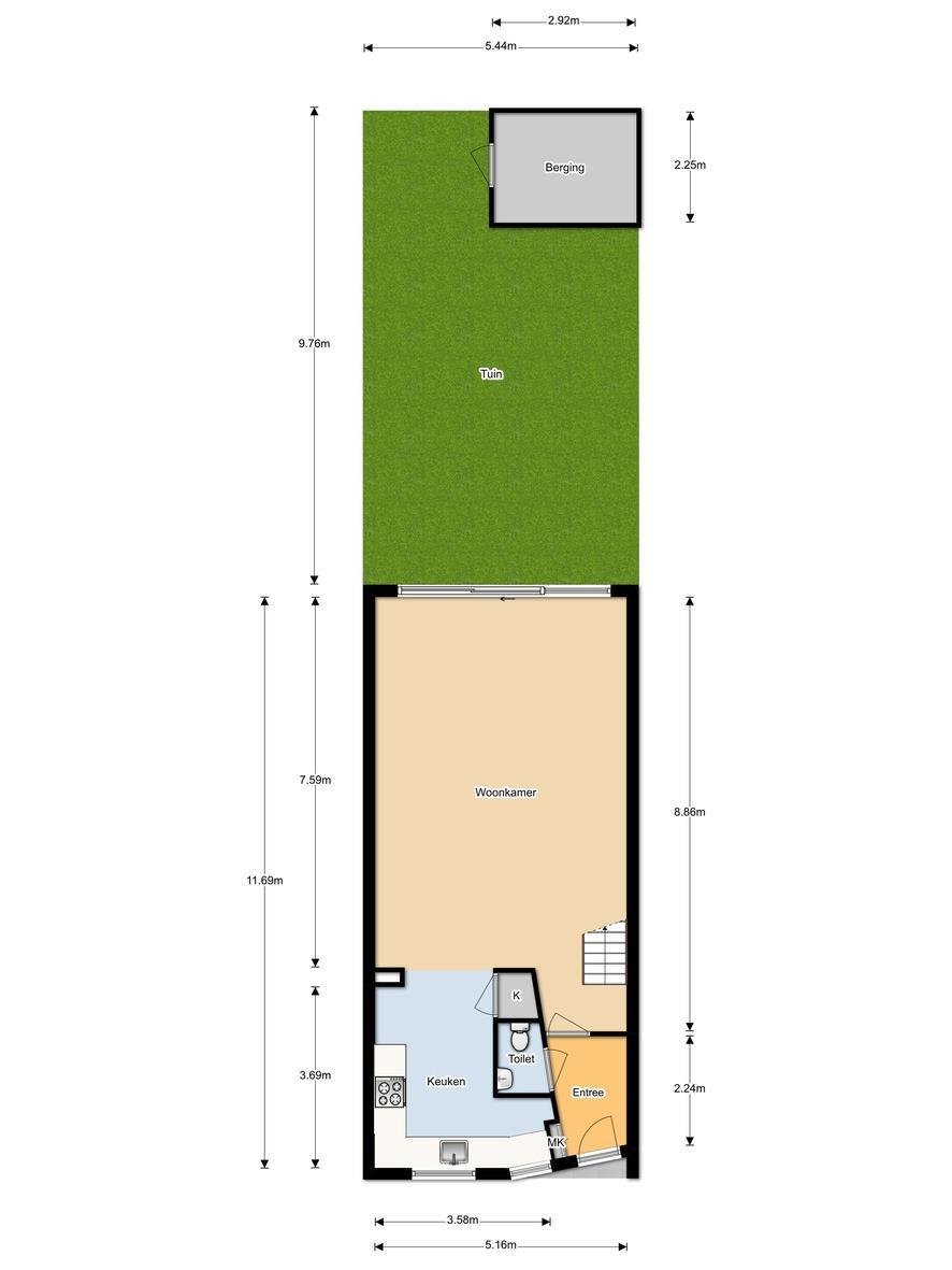 Aan deze plattegrond kunnen geen rechten worden ontleend.