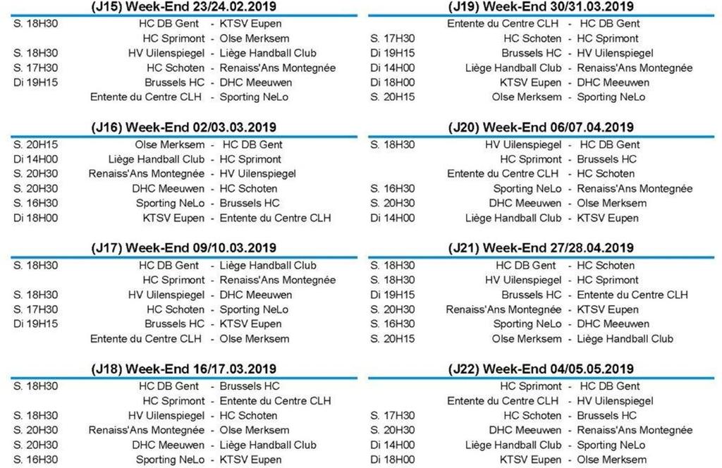 2.4 VHV-kalenders De VHV-kalenders zullen deze week worden opgemaakt en volgende week verschijnen in HB7. 2.5 