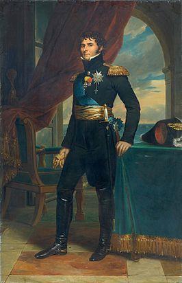 Karel XIV Johan van Zweden Zijn vader was kroonprins Oscar, de latere koning Oscar I. Hij trad toe tot de marine toen hij elf jaar oud was. Hij werd benoemd tot junior-luitenant in juli 1845.