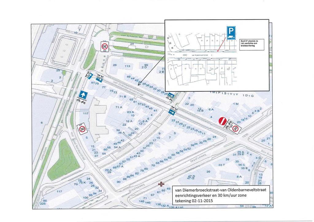 P Bord E7 plaatsen en vak aanduiden met ltruismarkering,b,e t 0;r- II 26 4 1 113 99 2D 7 2 van Alamburnowitsiront 1171 1-7 77 ' -.- 46 44 42 32 75 73 3028 716 66 1. 5753 ' 22 20 71 A 41 ),"-' ^1.."4.