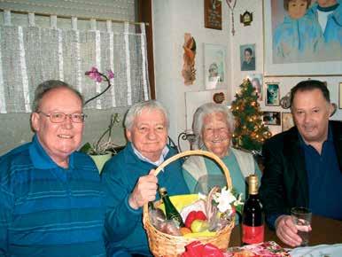Fit und gut gelaunt feierte das treue Mitglied Engelbert Svetnik seinen 80. Geburtstag.