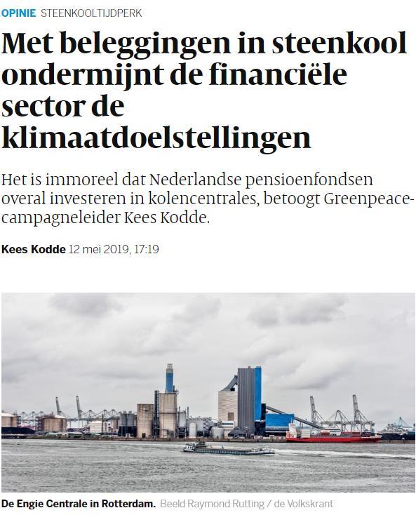 financiële belangen van