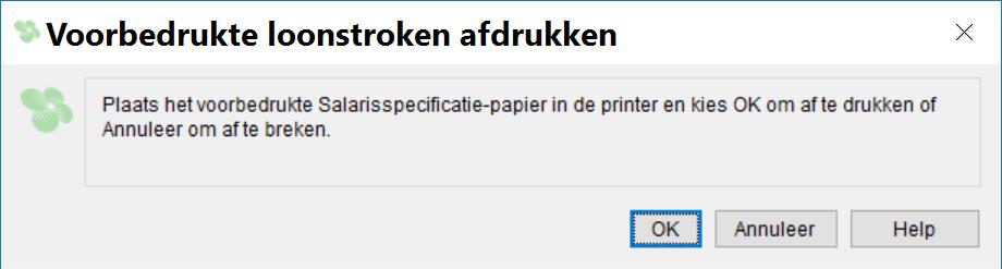 Nog een aandachtspunt: voor 'overwerk' is geen nadere specificatie mogelijk. Overwerk wordt sinds 2018 immers altijd samengevoegd met het reguliere salaris.