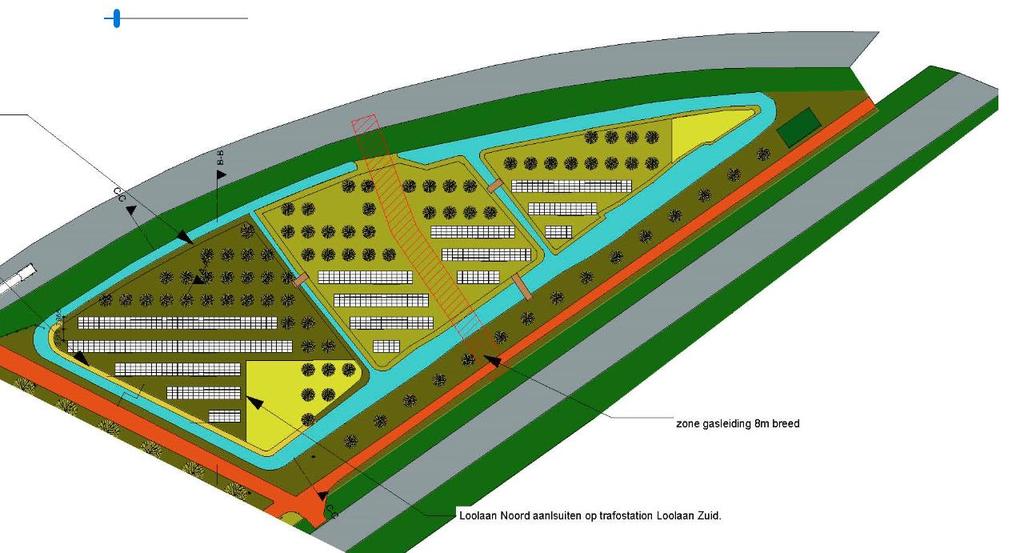 Pilot project centrale oplossing vóór de meter Pilot project: PVT Eco-zonnepark Loolaan Noord Den Haag Bj deze centrale oplossing voor de meter wordt elektriciteit en warmte op het PVT Eco-zonnepark