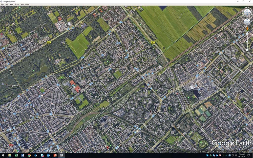 Pilot project PVT zonnepark Loolaan Noord - overview Den Haag