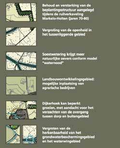 Tijdens de ruilverkaveling in de 80-er jaren van de vorige eeuw is het gebied flink op de schop gegaan en is een tamelijk rationeel landschap ontstaan met robuuste beplantingen.