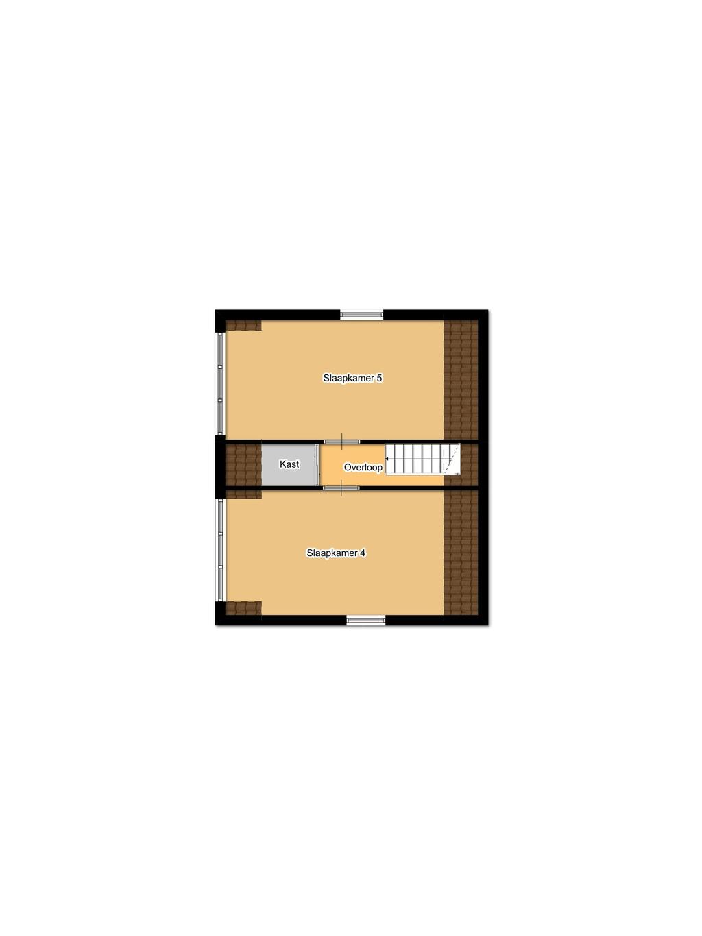 Plattegrond 2e Verdieping