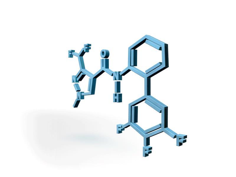Bifasto Unieke SDHI Xemium (fluxapyroxad) Eén van de actieve stoffen van Bifasto is Xemium (fluxapyroxad). Deze actieve stof behoord tot de groep van SDHI s.