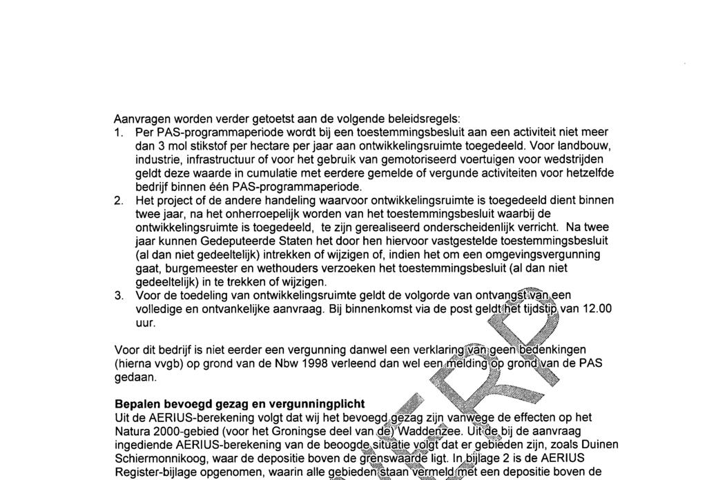 Voor landbouw, industrie, infrastructuur of voor het gebruik van gemotoriseerd voertuigen voor wedstrijden geldt deze waarde in cumulatie met eerdere gemelde of vergunde activiteiten voor hetzelfde