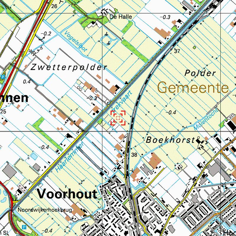 Omgevingskaart Klantreferentie: Tm203.