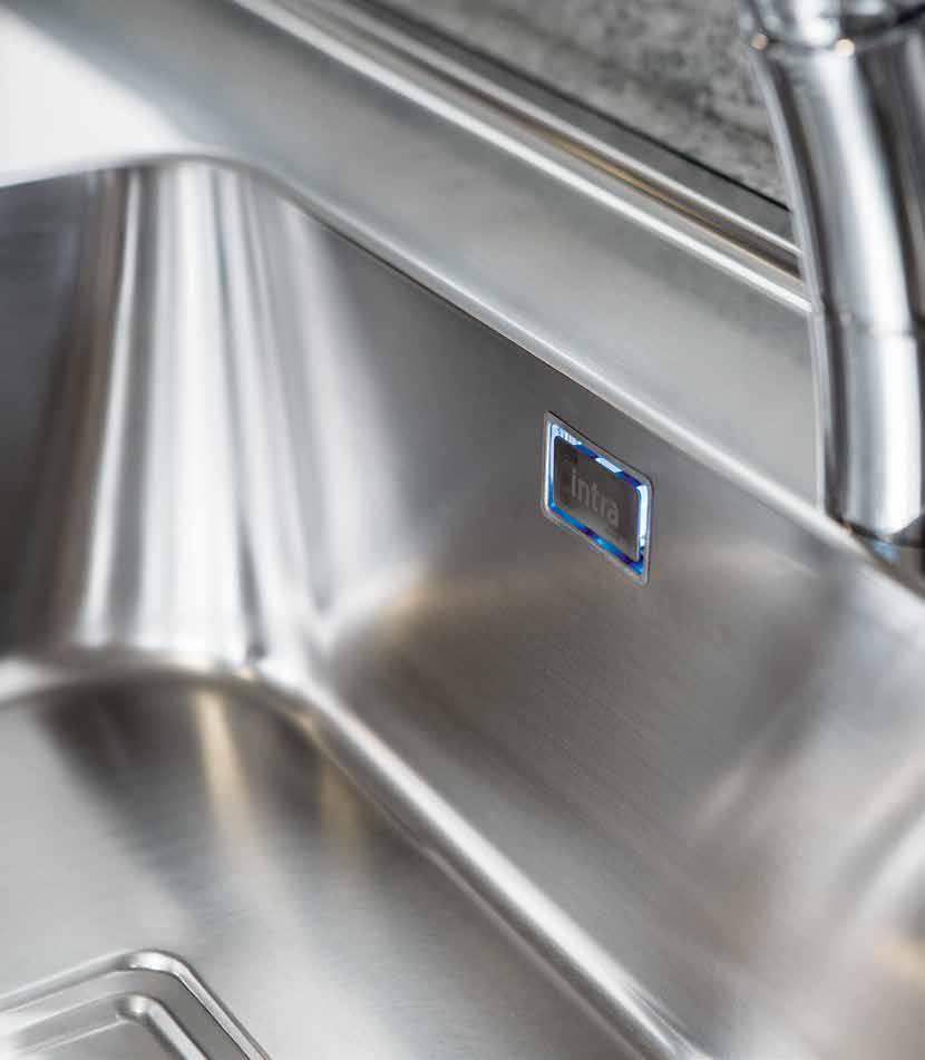 The Intra Group is Scandinavia s leading supplier of kitchen sinks, mini-kitchens and sanitary products in stainless steel. The Intra Group is a part of Teka Industrial S.A.