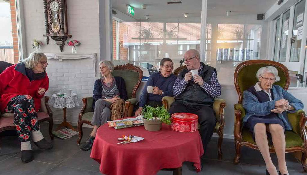 LEVENSVREUGDE VAN BEWONERS Groeiende populariteit van collectief wonen Steeds meer Nederlanders blijven tot op hoge leeftijd gezond en actief.