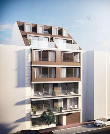 BE De Zandweg Nieuwbouwproject in strakke moderne architectuur, gelegen vlakbij het Rubensplein en het strand.